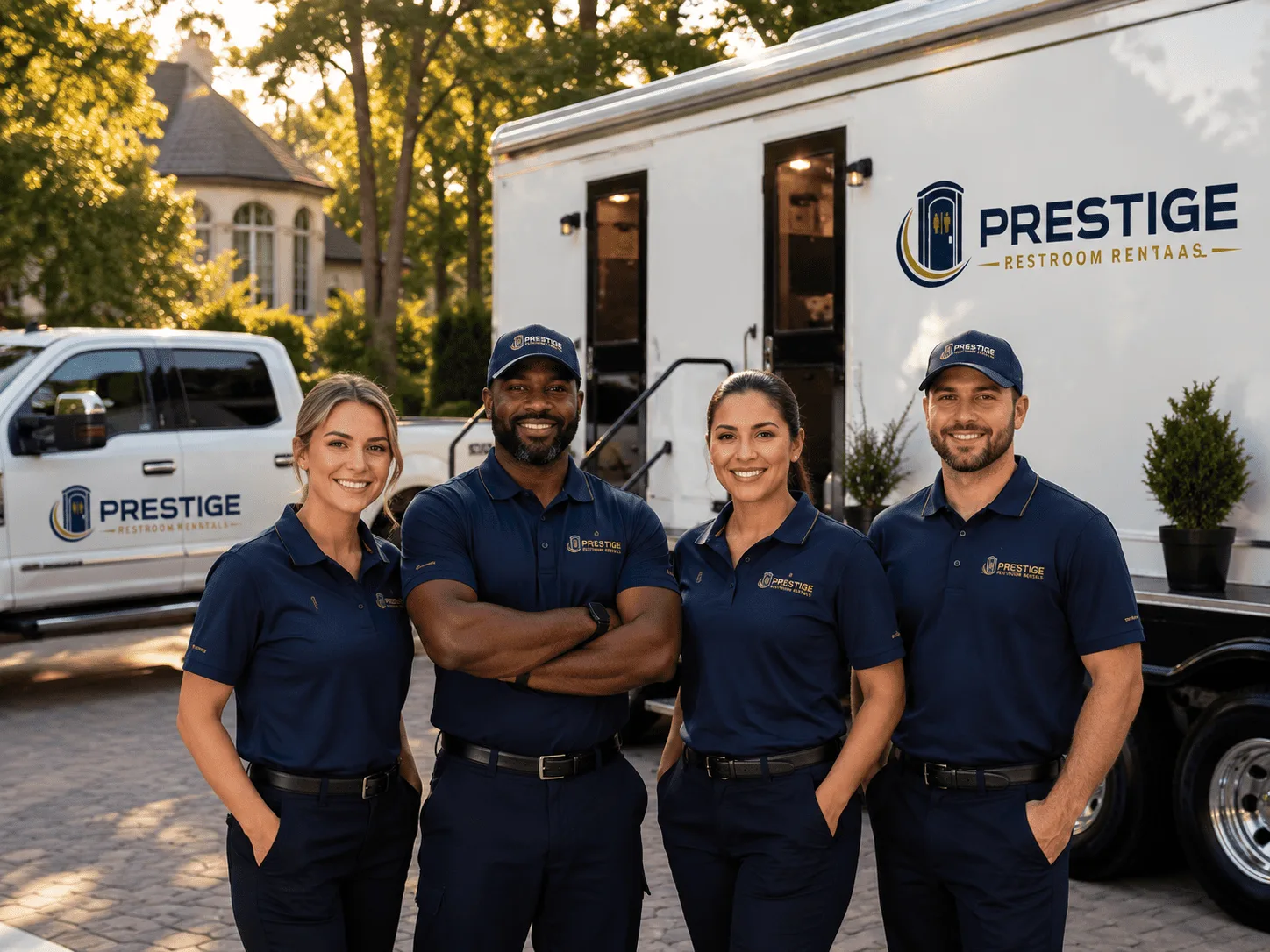 Trusted Luxury Portable Restrooms company in Whittington, IL